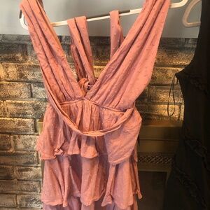 Lulus NEW flirty rose dress
